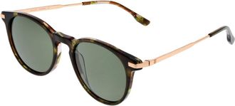 Bulget BGY9007 Polarized H03P Mens Sunglasses Tortoiseshell Size 50