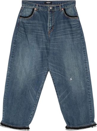 Undercover Jeans met franje - Blauw