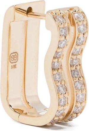 Sydney Evan 14K gold diamond earrings - Yellow