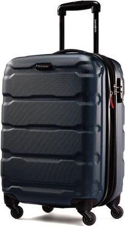 Samsonite Omni PC Carry-On 20-Inch Hardside Expandable Luggage with Spinner Wheels in Navy at Nordstrom
