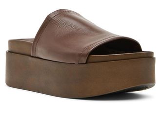 Steve Madden Arwen Womens Sandals Brown Leather : 10 M