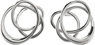 Monica Vinader Orecchini Nura Wrap - Argento