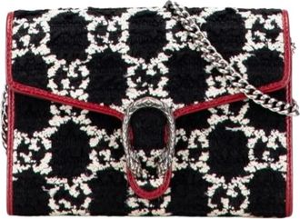 Gucci Pre-owned Cross Body Bags, female, Black, Size: ONE SIZE Pre-owned Cross Body Bag