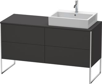 Duravit Duravit Xsquare Mueble Bajo Lavabo Consola, Apoyado En El Suelo