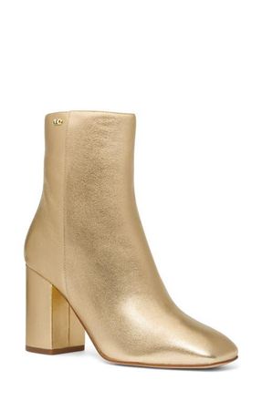 Michael Kors Perla Flex Bootie in Pale Gold at Nordstrom, Size 6