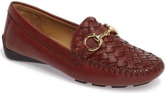 Robert Zur Perlata Driving Shoe in Vintage Luggage Leather at Nordstrom, Size 10.5