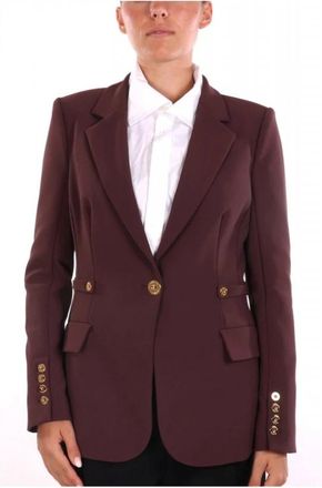 Elisabetta Franchi Mujer, Chaquetas, Rojo, Talla: L