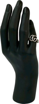 Gucci Silver Silver 925 Band Ring (Pre-Owned)