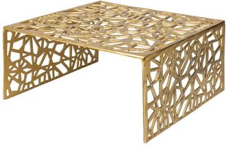 Global Interiors Couchtisch Abstract 60 x 60 cm - Gold