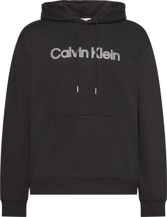 Calvin Klein Kapuzensweatshirt CALVIN KLEIN LS EU 350TERRYHOODIE, Herren, Gr. XXL, schwarz, Sweatware, Obermaterial: 100% Baumwolle, unifarben, regular fit normal,