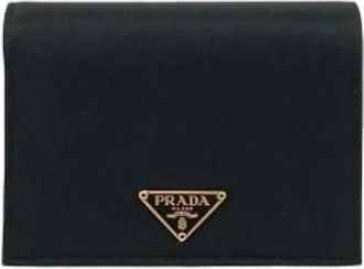 Prada Pre-owned Wallets, female, Black, Size: ONE SIZE Pre-owned Vintage Wallet (bi-fold)