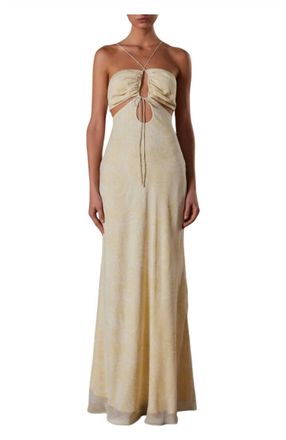 Misha Collection Winnie Dress In Butter
