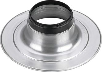 Bosch Accesorios Para Gases De Escape Azb 1322 Brida Para Techo Plano, D:160 Mm, Aluminio, 87090922
