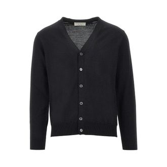 The Pull Merino wool knitted cardigan Man 46