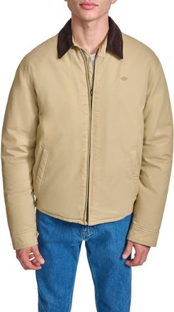 Dockers Padded Corduroy Collar Cotton Bomber in Harvest Gold at Nordstrom, Size Xx-Large