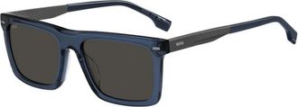 HUGO BOSS unisex, Accessoires, Blauw, Maat: 55 MM