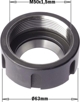 CMT 992.383.11 Tuerca Er40 M50x1.5 Dx Con Rodamientos