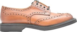 Trickers Bourton Leren Veterschoenen - Heren - Veterschoenen - Bruin - 45 EU - Schoenen