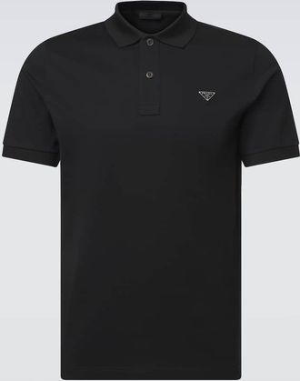 Prada Polo in piqu&eacute; di cotone