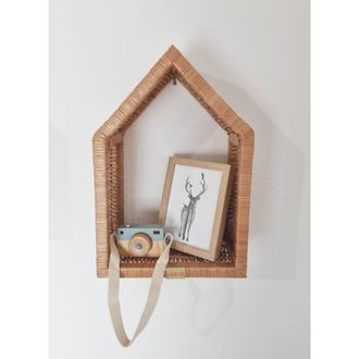 OEM Casa De Mimbre - Gran Armario De Pared Natural