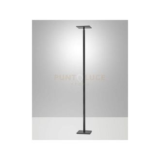 Fabas Luce Ideal lampada terra nero s/figlia cct 3000K - 4000K - 5000K - 6000K- 35W - 3500 lm dimmerabile orientabile