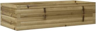 vidaXL Garden Planter 90x40x23 cm Impregnated Wood Pine Vidaxl