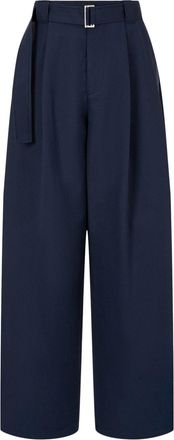 STUDIO TOMBOY belted trousers - Blue