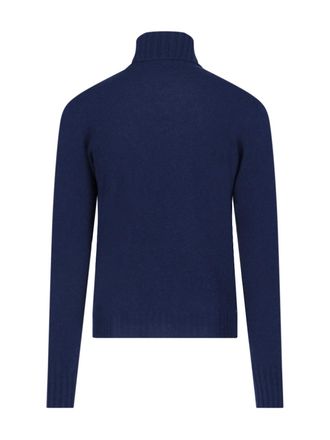 Drumohr Mens Sweaters Blue Cashmere