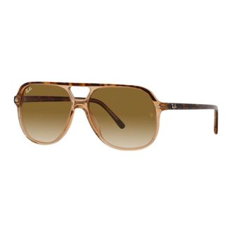Ray-Ban Bruin Getinte Zonnebril Bill RB 2198 - unisex - Zonnebrillen - Bruin - 56 MM - Accessoires