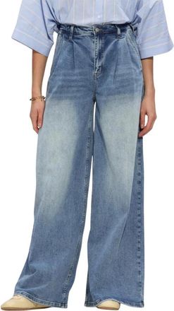 Janice Jeans, Dames, Blauw, W32, Dollar Pantalon