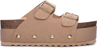 Dirty Laundry Womens Pueblo Platform Cork Sandals In Tan