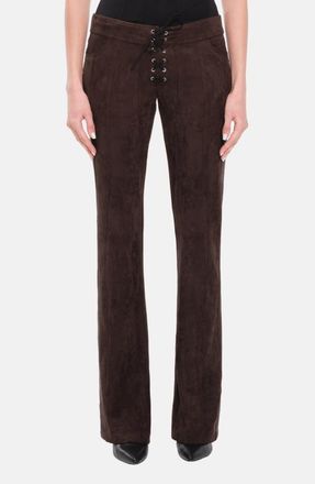 OW Collection ZELDA Pants in Brown at Nordstrom, Size Medium