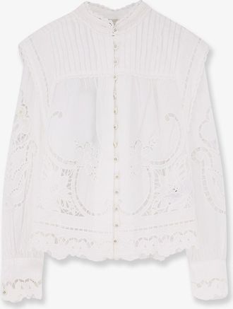 Farm Rio Camicia Richilieu in cotone organico - FARM RIO - gender_Woman