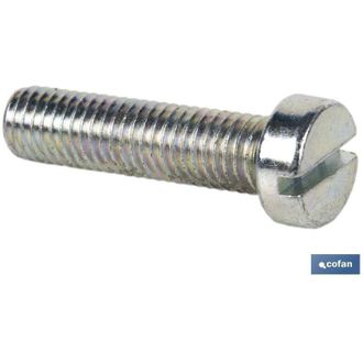 cofan Pack 100 Tornillos Din-84 M-10 X 40 Zincados