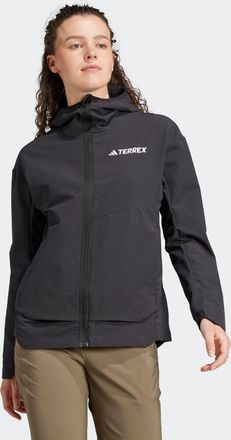 ADIDAS TERREX Softshelljacke ADIDAS TERREX MULTI, Damen, Gr. XL, schwarz, Obermaterial: 87% Polyester, 13% Elasthan, normal, Jacken Softshelljacke