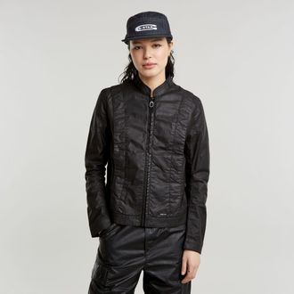 G-Star Coated Overshirt - Zwart - Dames