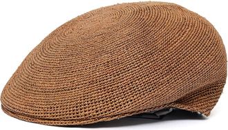 Borsalino Cap Miami Berretto-rafia Crochet/flat Beret