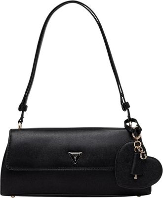 Guess Isobel Crossbody Tas - Dames - Schoudertassen - Zwart - ONE Size - Leer - Tassen