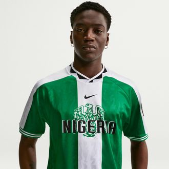 Nike Nigeria 1996 Reissue Nike Mens Dri-FIT Soccer Replica Jersey in Green | II6988-310