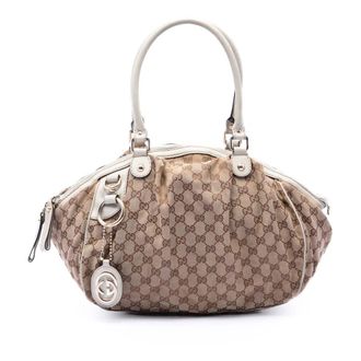 Gucci Pre-owned Gucci GG Canvas Sukey Satchel Ladies T6QGXG3GGT89YISS