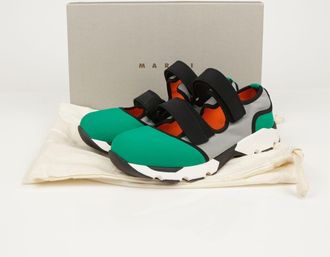Marni Round Toe Double Strap Sneakers Size