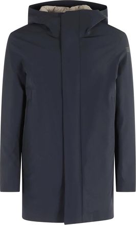 Roberto Ricci Design Montecristo Down Under Floating Parka Jkt - Heren - Dons jassen - Blauw - S - Polyester - Jassen
