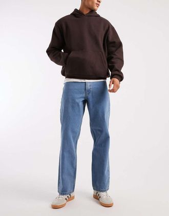 Vans Check-5 - Jeans larghi blu stone wash