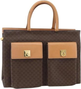 Celine Pre-owned Vintage Tote Bag - Dames - Vintage Shopper - Bruin - ONE Size - Vintage