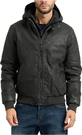 Yes-Zee YES Zee, Hombre, Chaquetas, Negro, Talla: 3XL