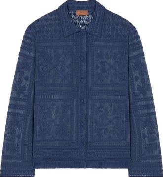 Alanui Camicia in maglia - Blu