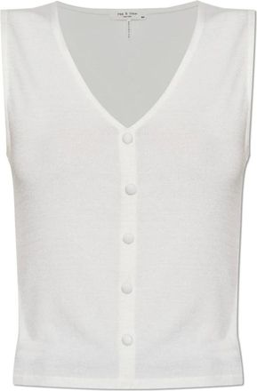 Rag & Bone Mujer, Camisetas, Blanco, Talla: S