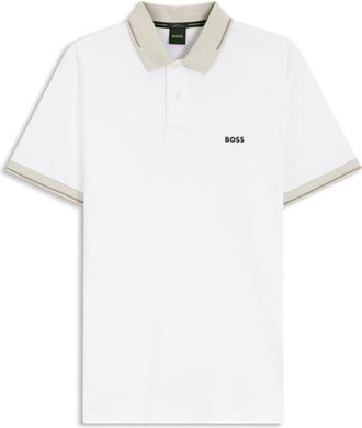 BOSS Slim-fit cotton polo shirt