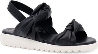 Amalfi By Rangoni Battello Slingback Sandal in Black Etoile at Nordstrom, Size 7.5