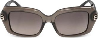 Balenciaga Occhiali da sole squadrati - Grigio